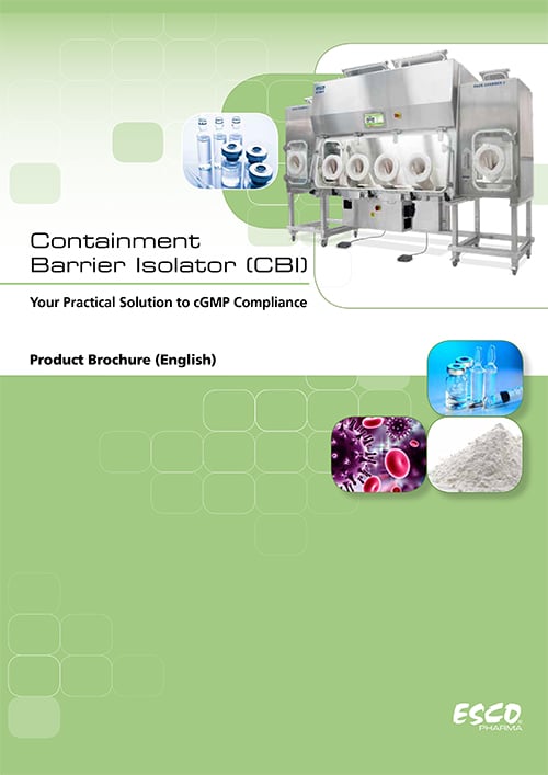 Containment Barrier Isolator (CBI) Catalogue​
